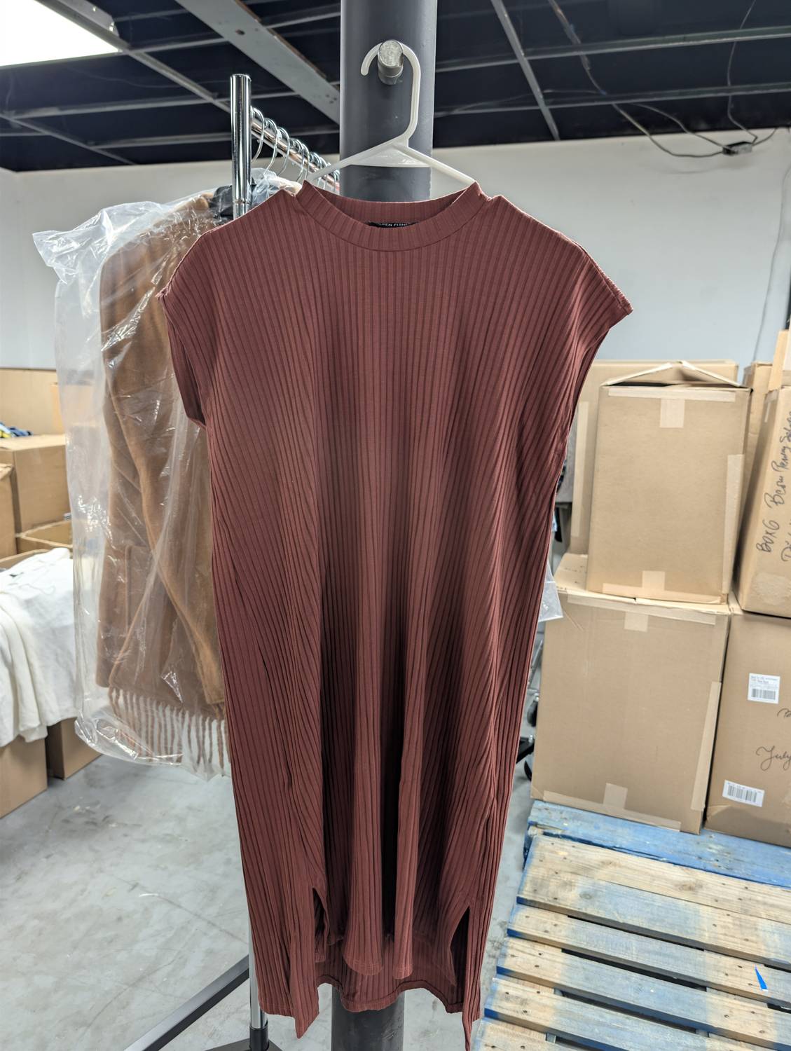 Eileen Fisher - WOMEN'S CREW NECK DRESS