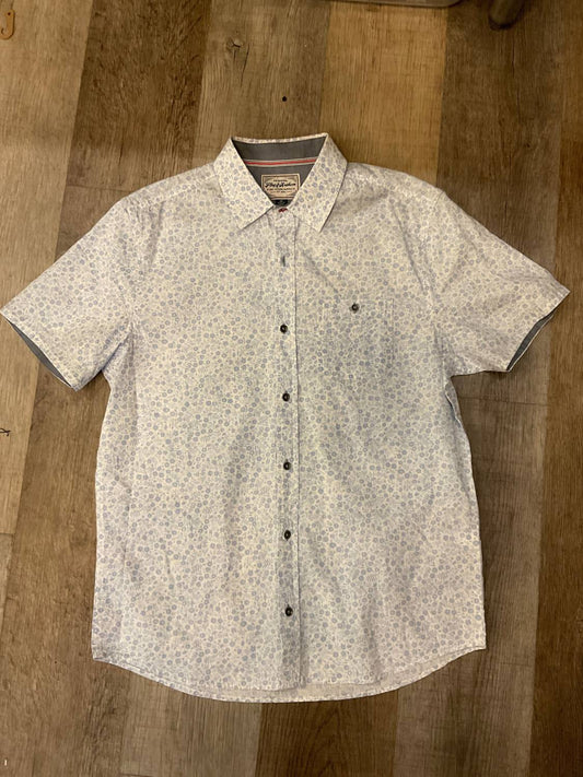 Flags & Anthem - Men's Vintage Short Sleeve Button Down Shirt