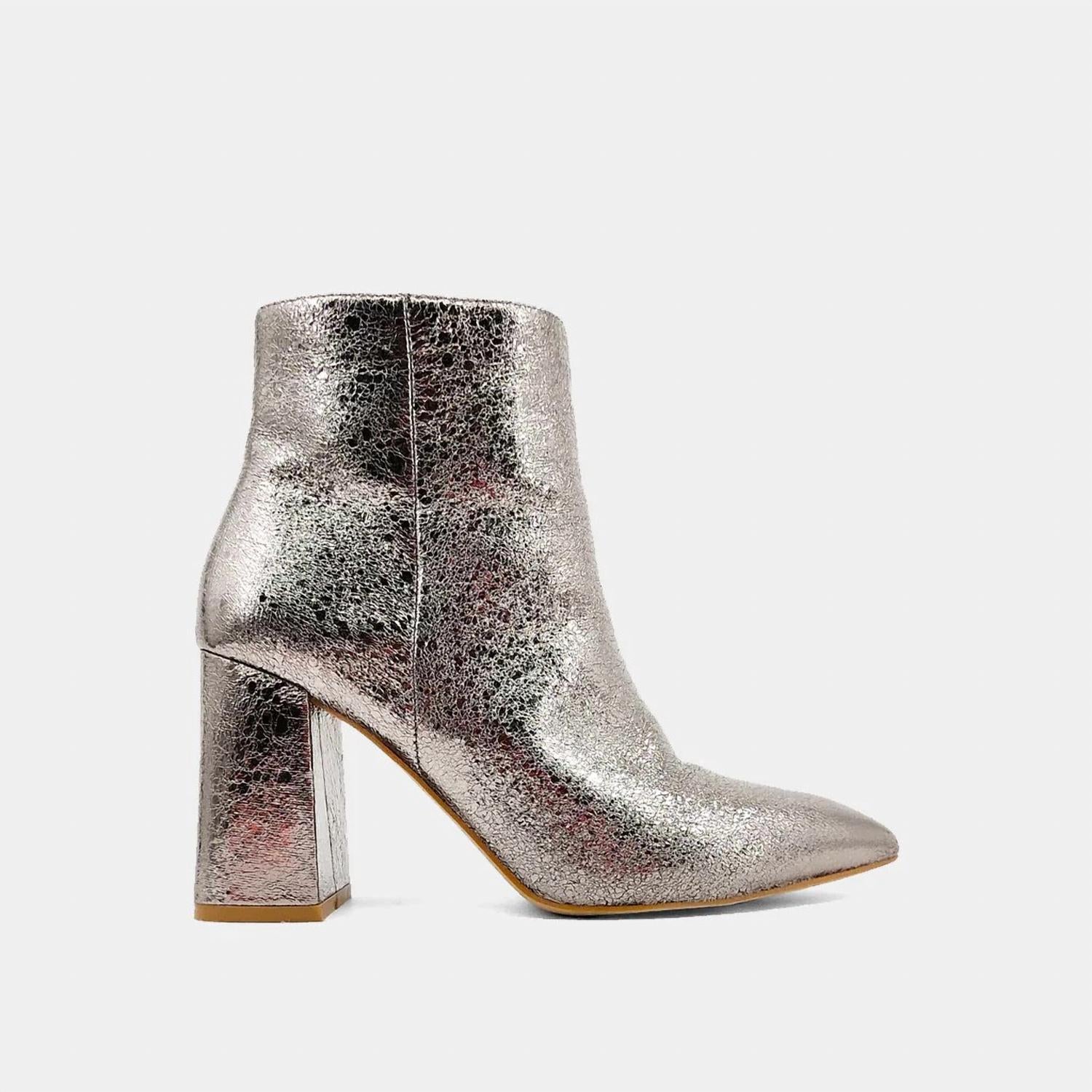 SHU SHOP Women's Veronica Ankle Boot in pewter - women's shoe