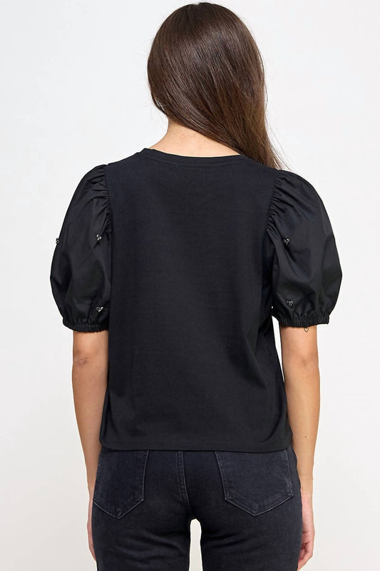 Ellison - Brenna Puff Sleeve Sweater