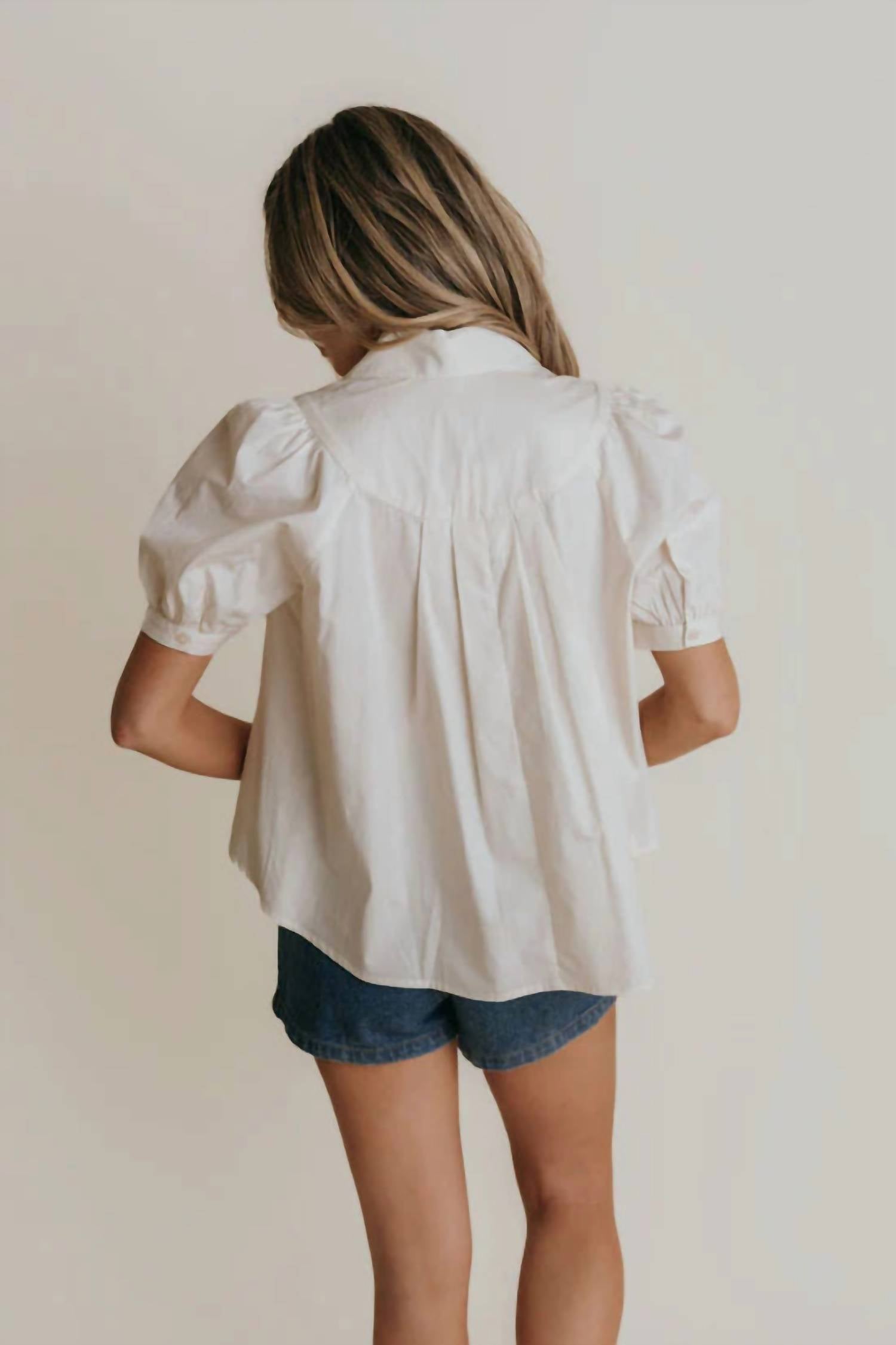 Laroque - Harris Short Sleeve Blouse