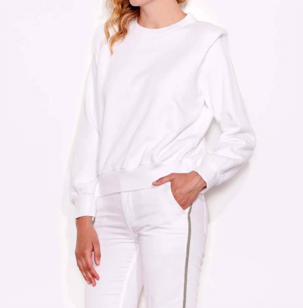 Sundry - Shoulder Pad Sweatshirt