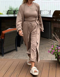 Sweetkama - The Weekday Reset-Cozy Luxe Knit Lounge Set