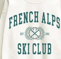 Sweet Claire - Women's French Alps Ski Club Sweatshirt