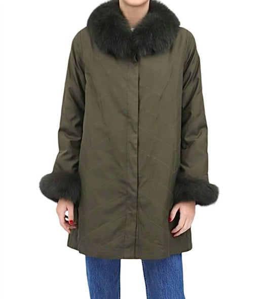 Diomi - Audrey Reversible Travel Coat