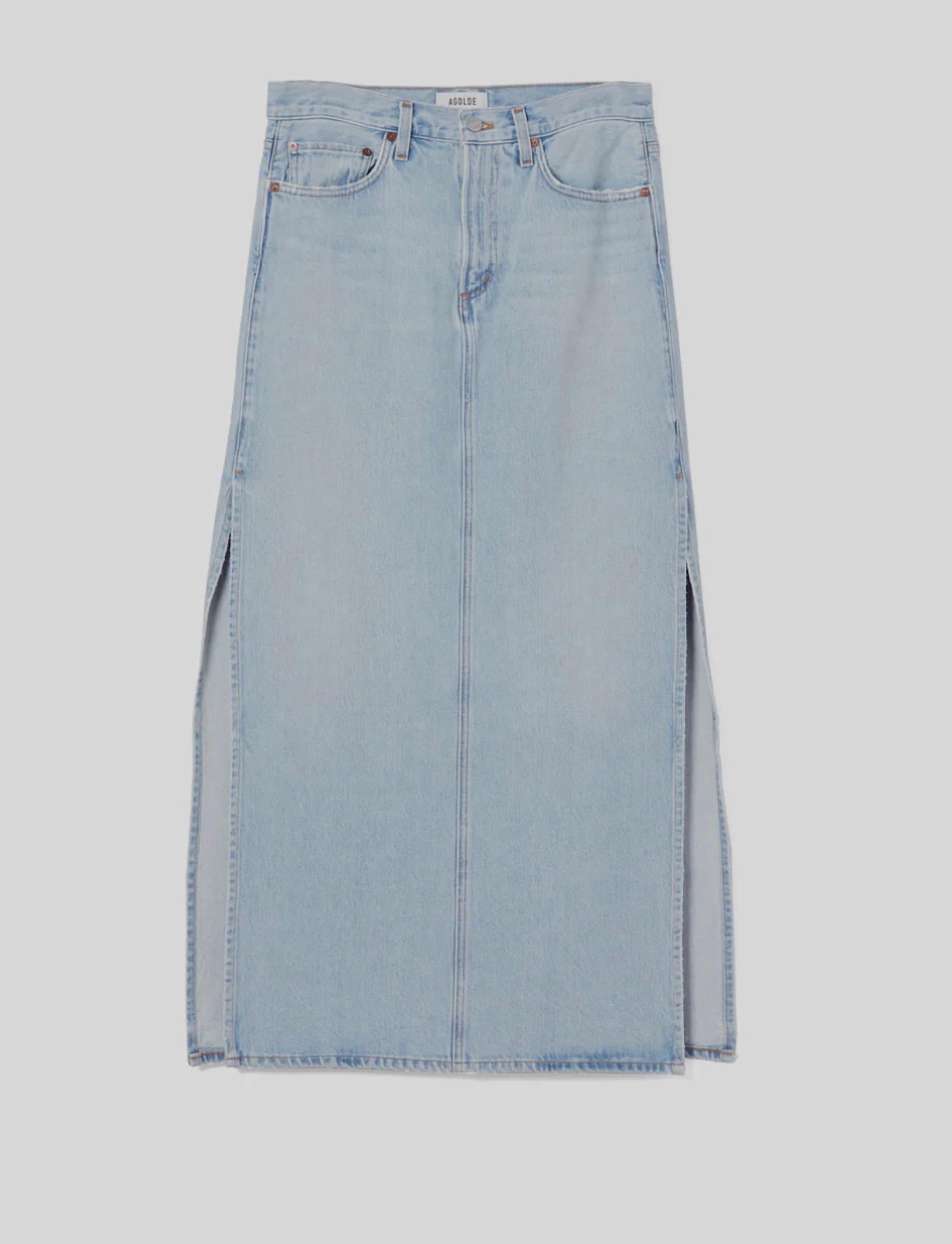 Agolde - Astrid Slice Maxi Skirt