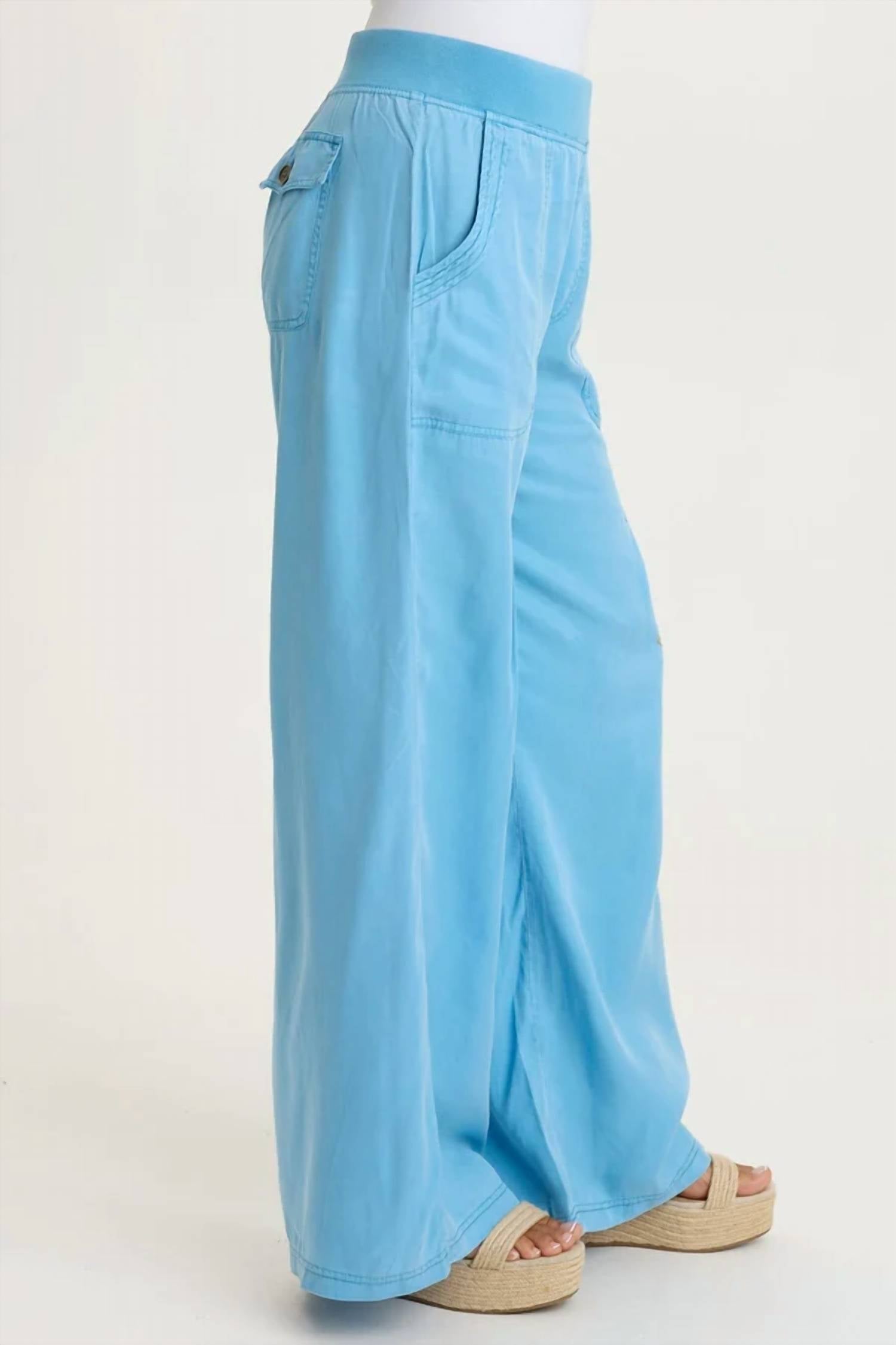Xcvi - Embroidered Dacia Twill Pleated Wide Pants