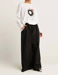 Planet By Lauren G. - Pima Cotton Miro Luxury Boxy Tee