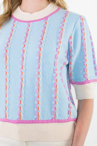 Thml - Short Sleeve Knit Top