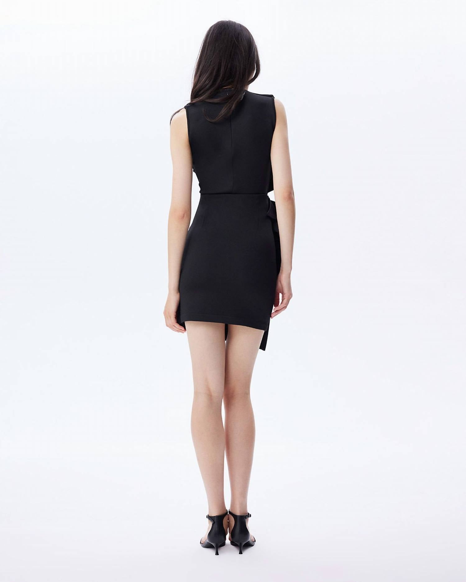 Theo The Label - Atlas Bow Scuba Short Skirt