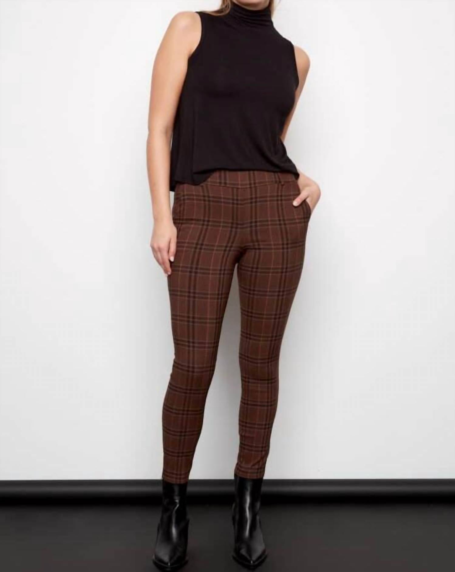 Iltm - Plaid Front Pocket Pants