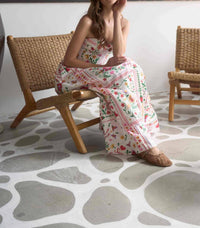 Moon River - Women's Printed Midi Dress