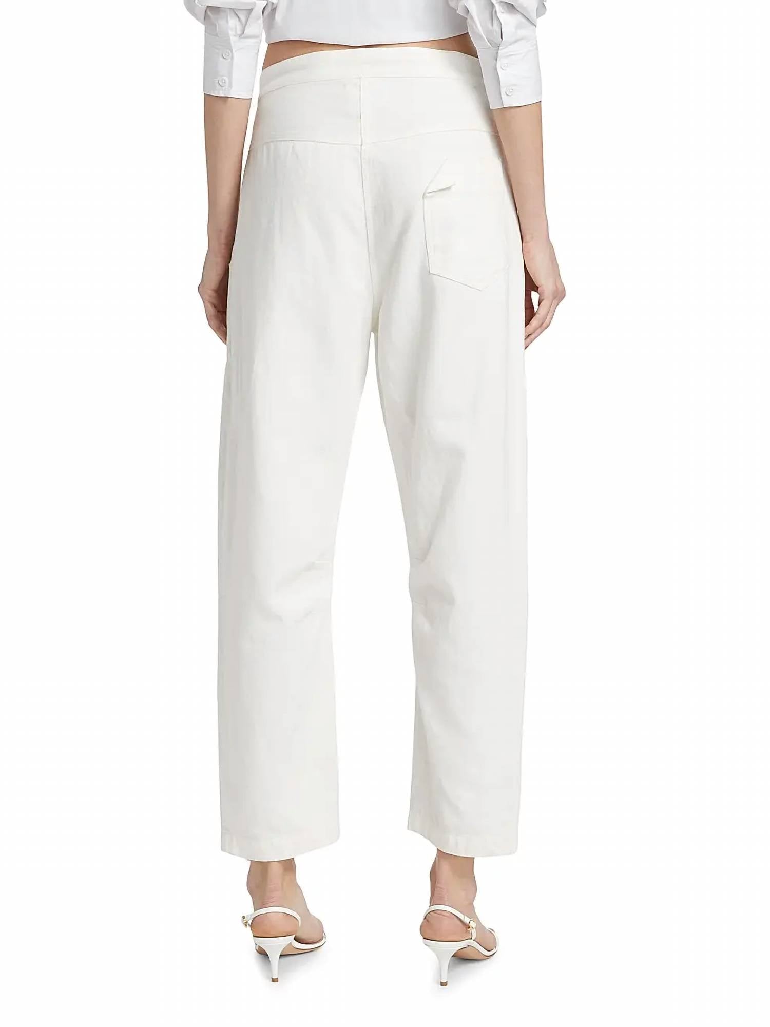 Twp - Jetties Beach Drawstring Denim Pants