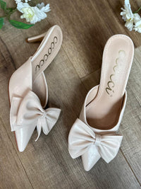 Ccocci - Women's Carol Big Bow Kitten Heel