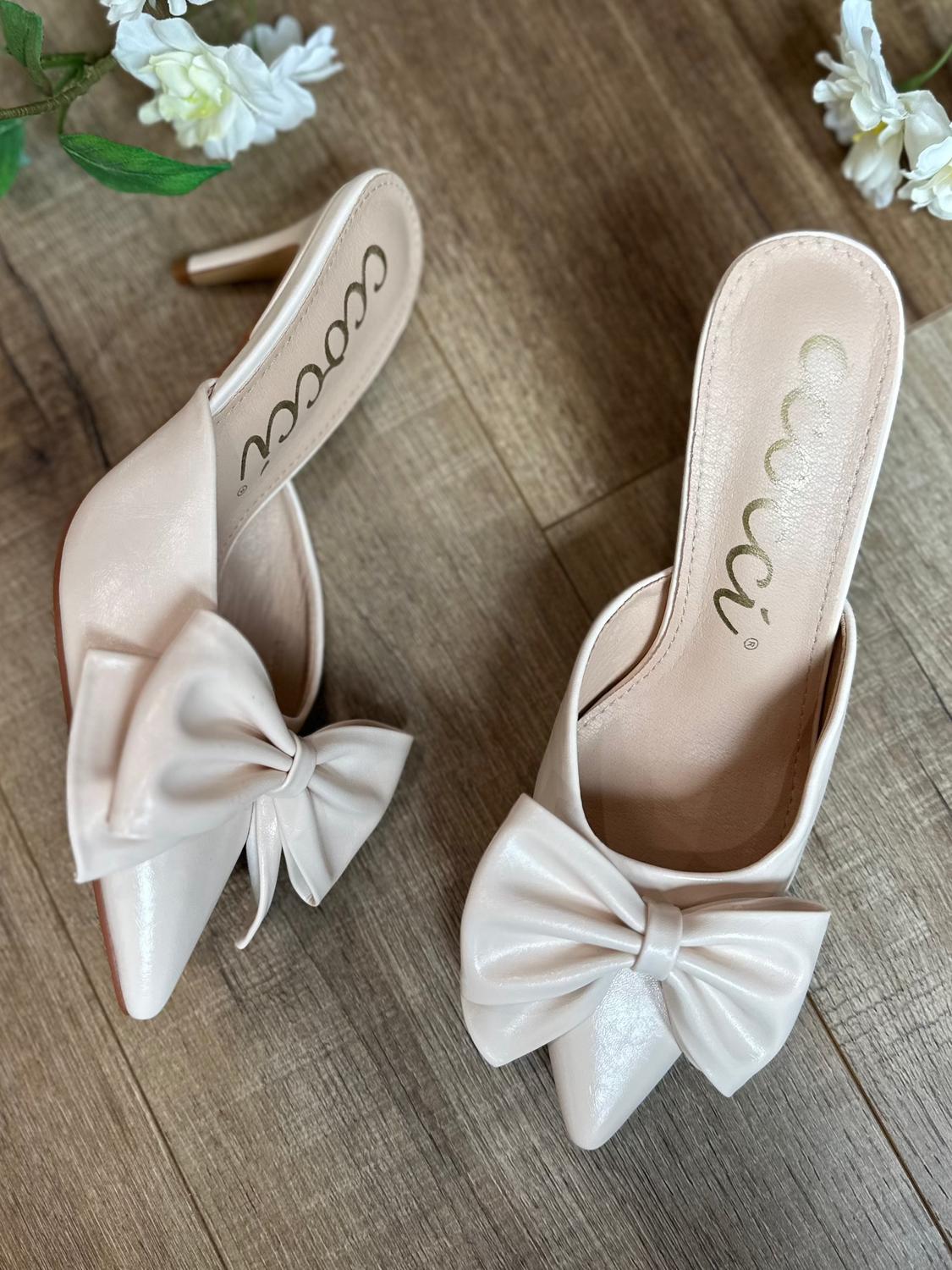 Ccocci - Women's Carol Big Bow Kitten Heel
