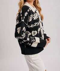 Bluivy - Botanica Collared Cardigan