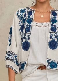 M.A.B.E. - Greta Embroidered Jacket