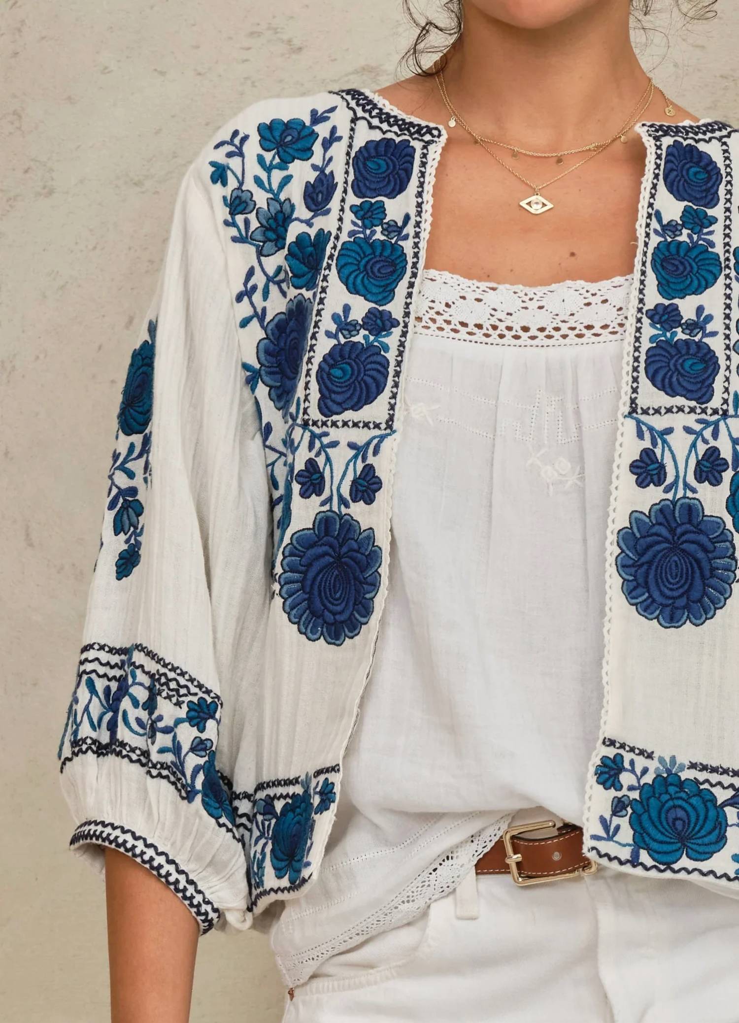 M.A.B.E. - Greta Embroidered Jacket