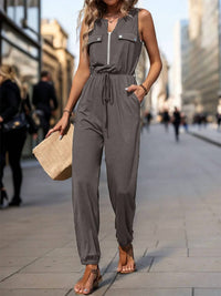 Lovesoft - Sleeveless Jogger Jumpsuit