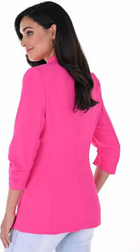 Frank Lyman - Open Front Woven Blazer