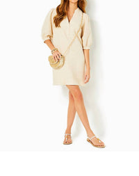 Lilly Pulitzer - Mialeigh Elbow Sleeve Linen Dress