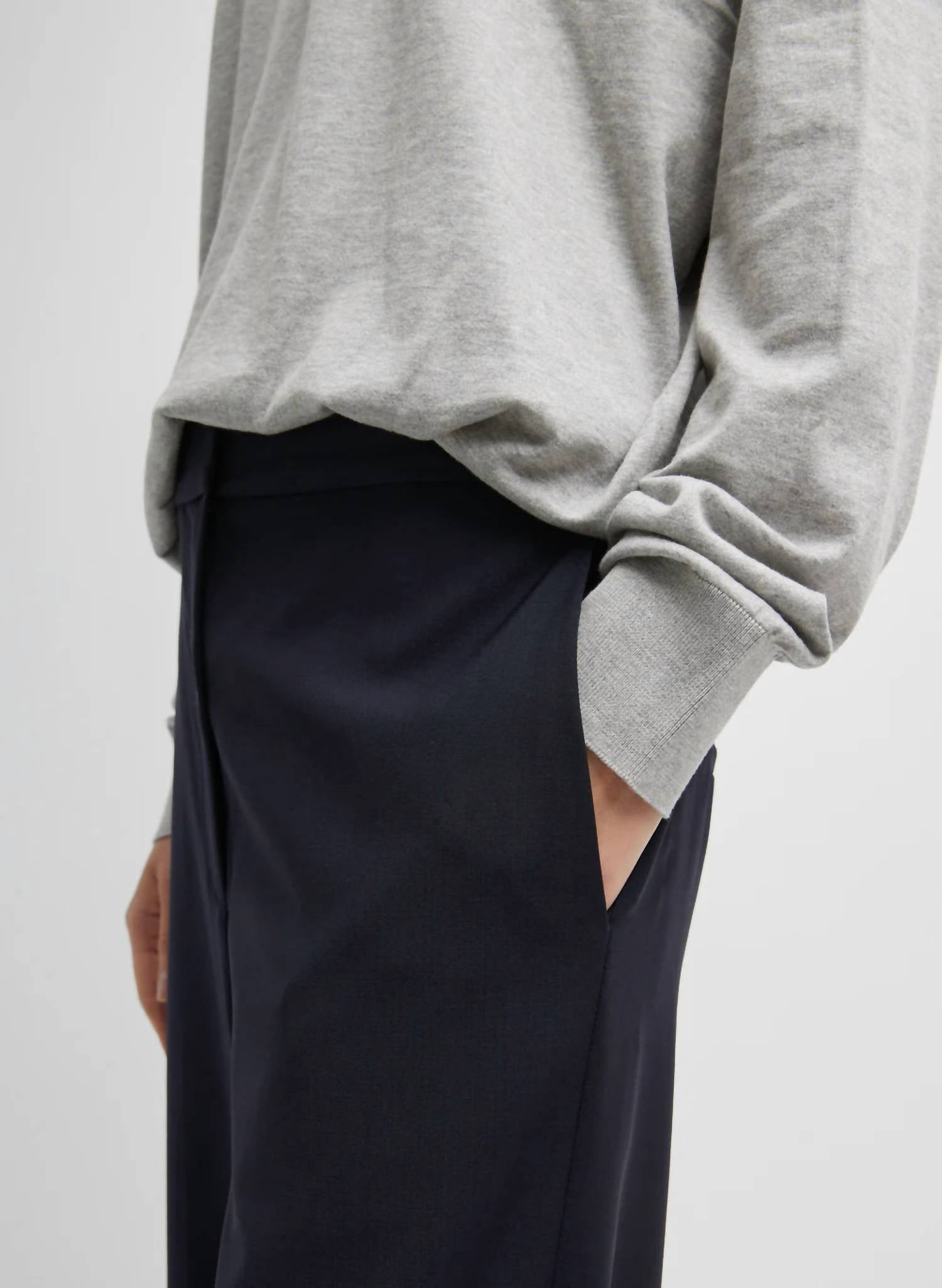 Tibi - Tropical Wool Jules Trousers