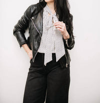 Reset By Jane - TIE NECK SLEEVELESS TOP