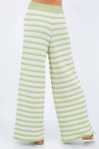 Whiteroom+Cactus - Stripe Knit Pants