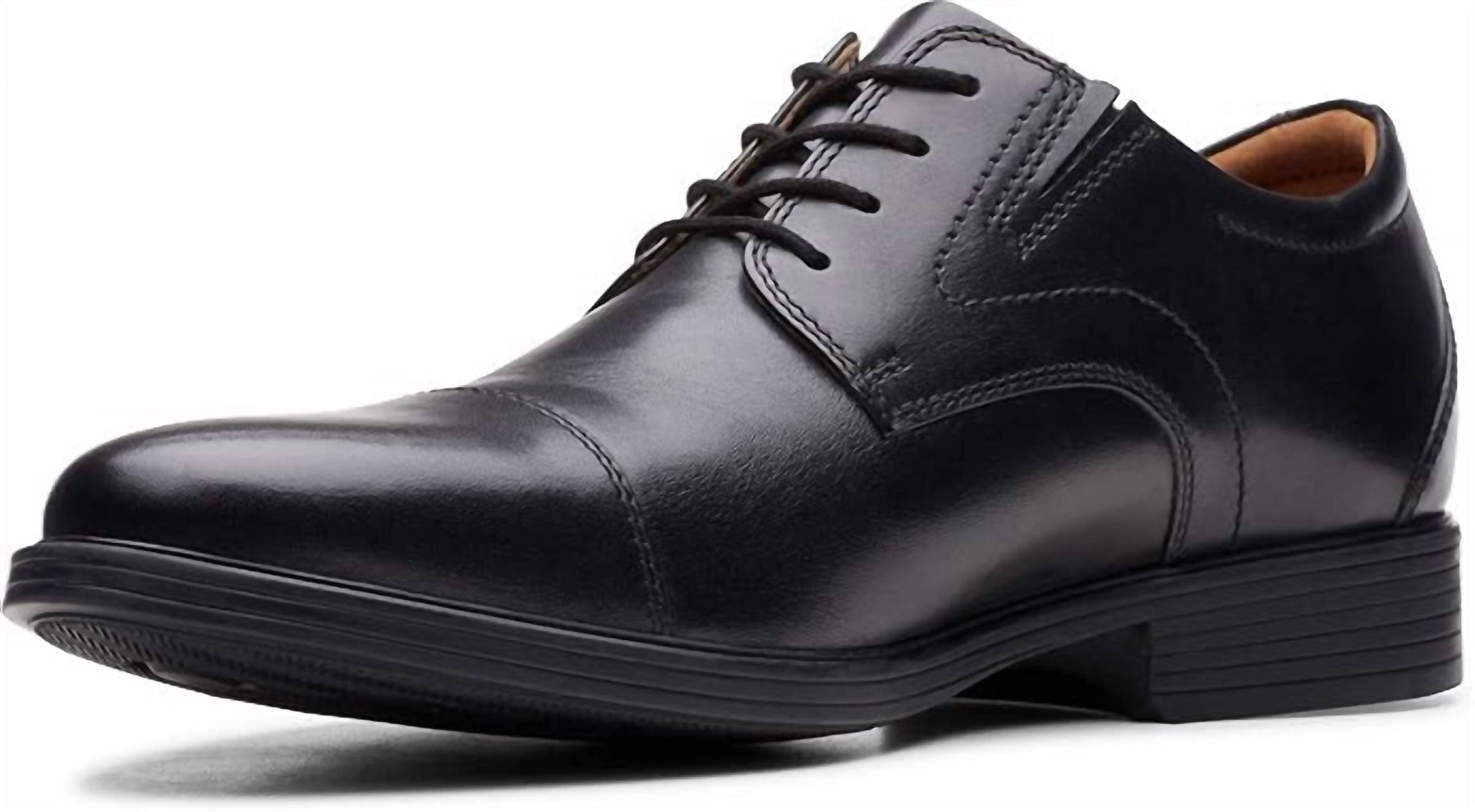 Clarks - Men's Whiddon Cap Oxford Shoes