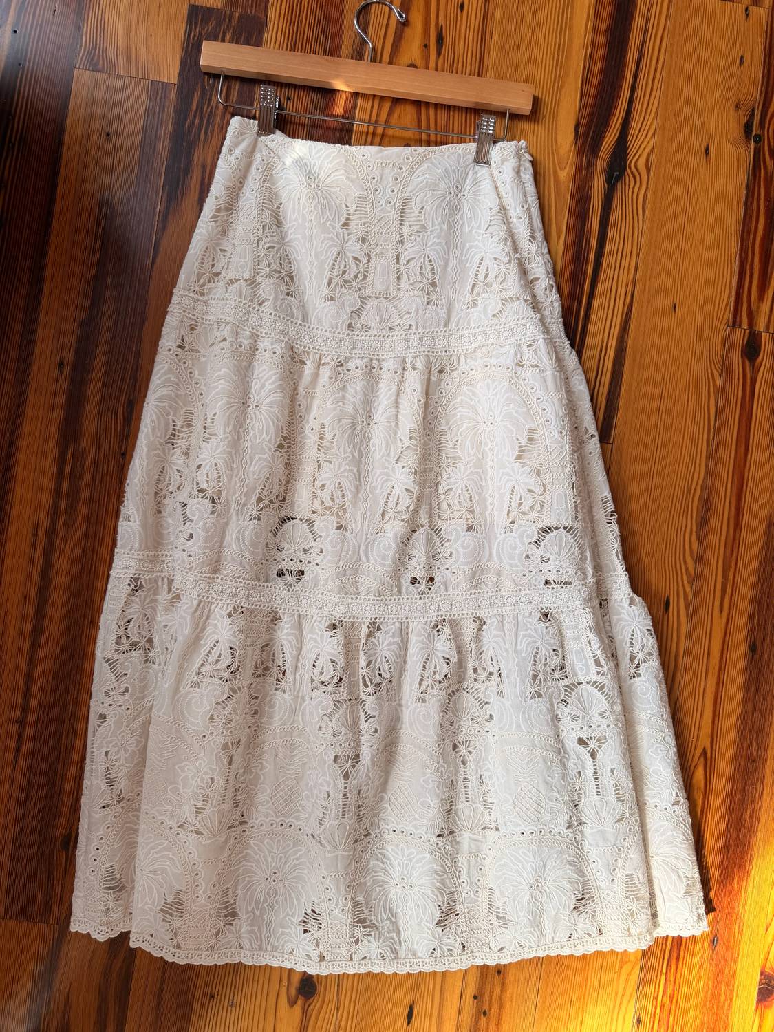 Lucy Paris - Kelly Lace Midi Skirt