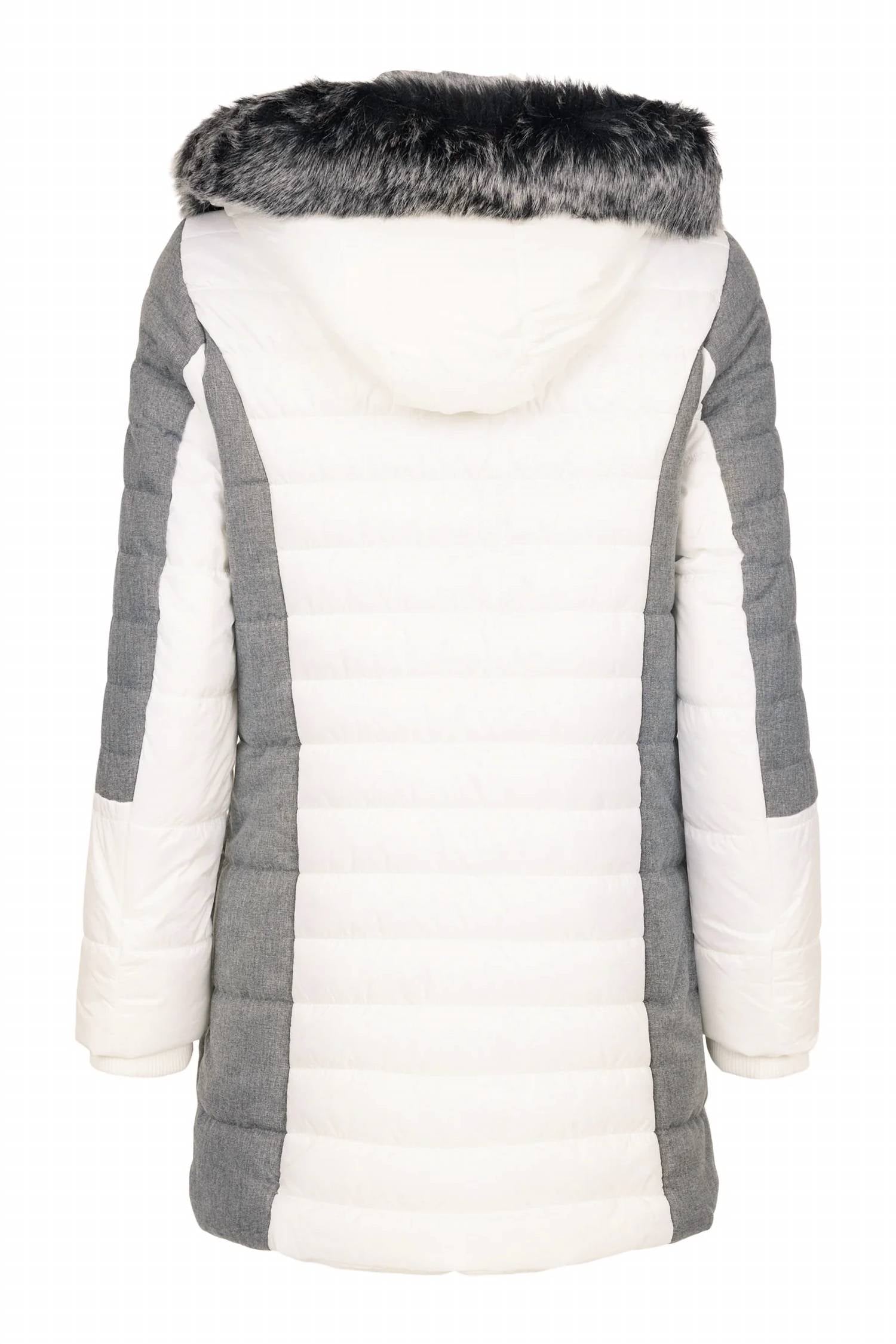 Normann - Fur Trim Hooded Puffer Coat