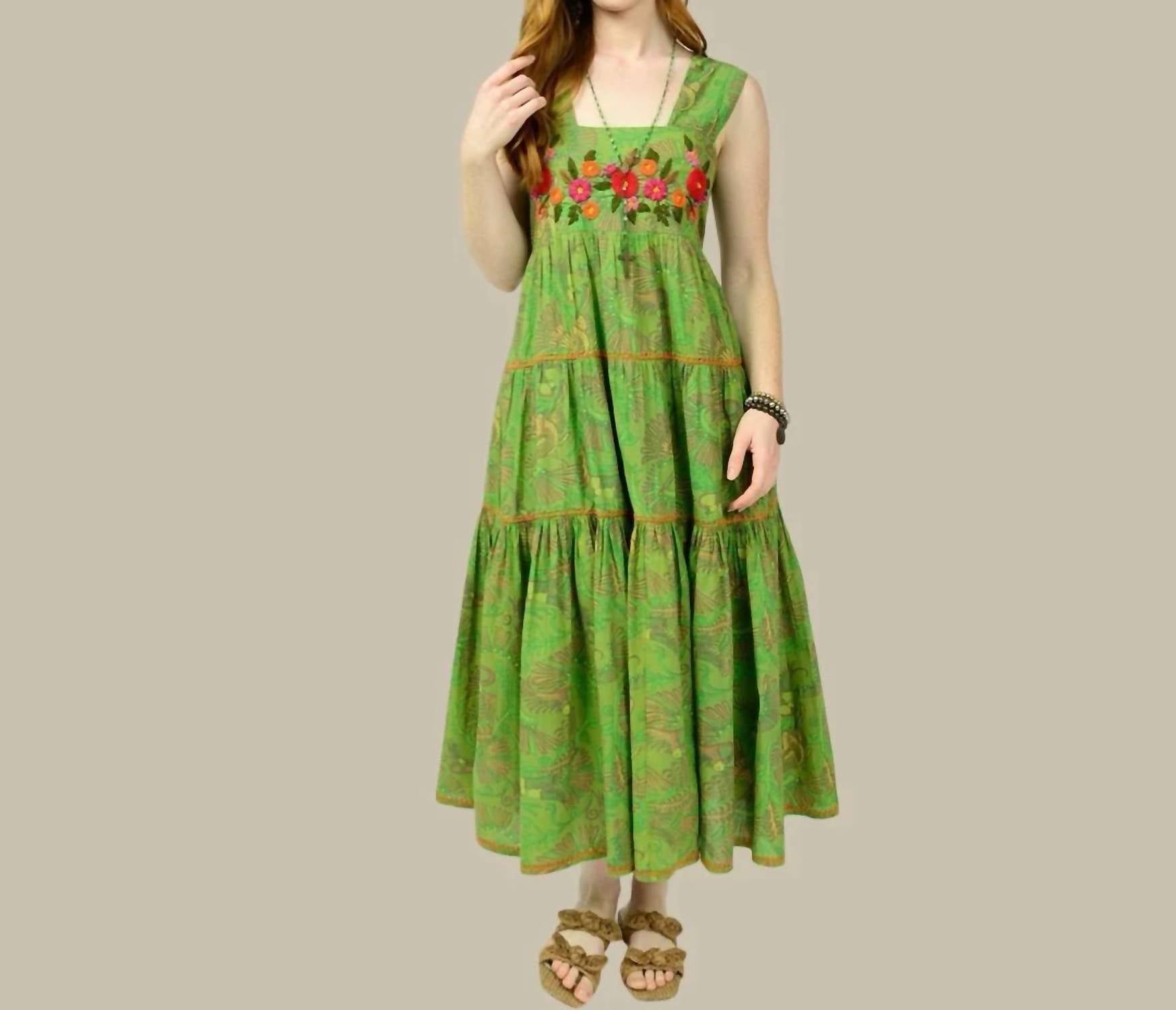 Sister Mary - Irene Botanical Breeze Maxi Dress