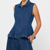 Current Air - Layered Jacket & Vest Set