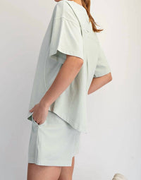 Rae Mode - Pigment Washed Cotton Lounge Set
