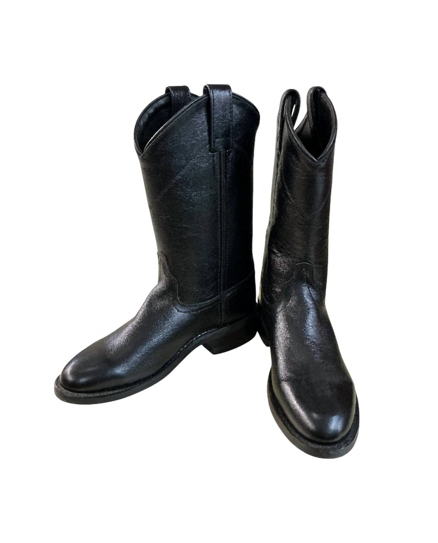 Old West Women's Riding Boot in all black - women's shoe