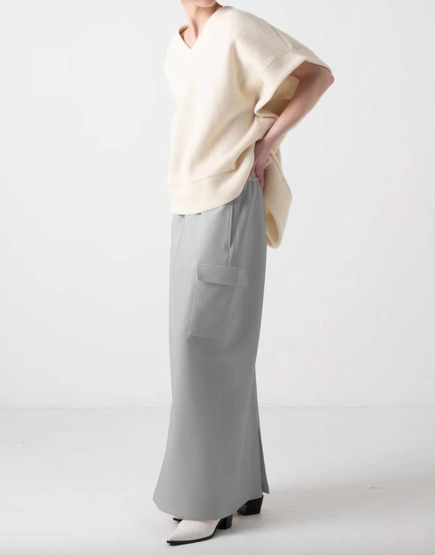 Cog The Big Smoke - Khloe Long Cargo Skirt