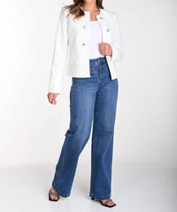 Frank Lyman - Brandi Woven Denim Pant
