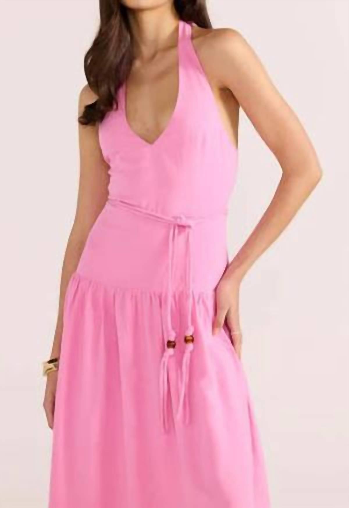 Minkpink - Melody Drop Waist Midi Dress