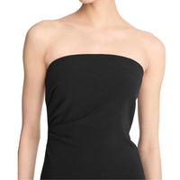 Vince - Side Pleat Strapless Dress