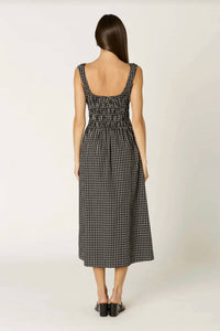 Nia - Salt Midi Dress