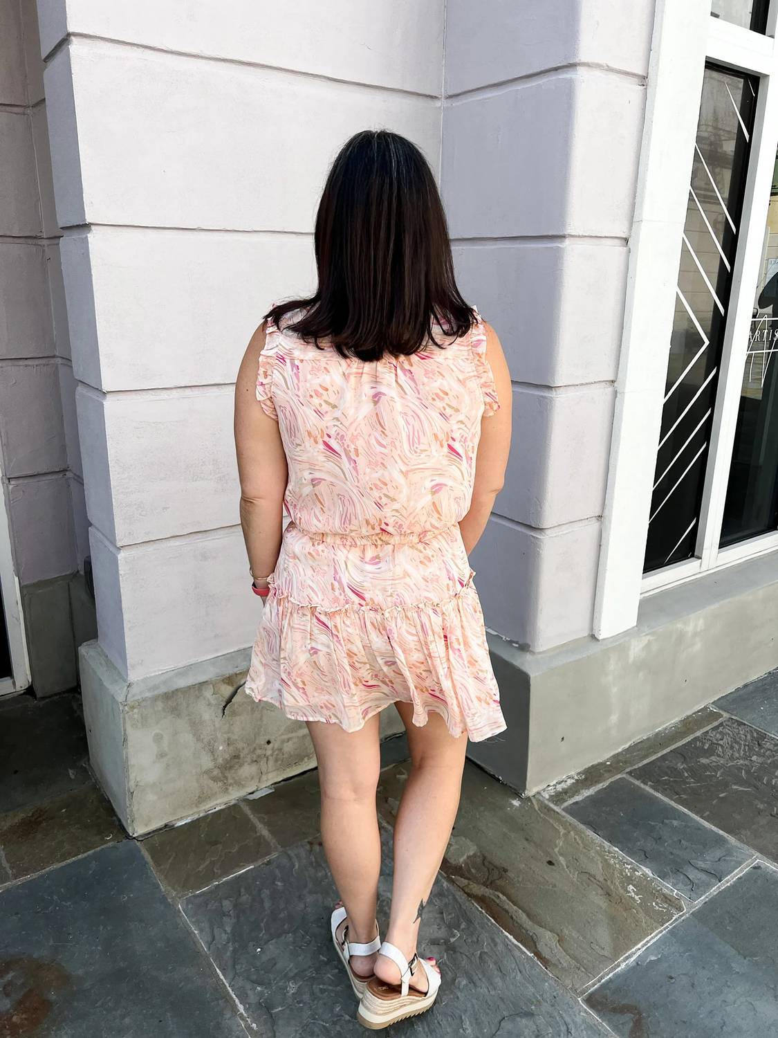 Pinch - Sheer Tiered Mini Dress