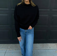 Mono B - Malibu Raglan Sleeve Turtleneck Sweater