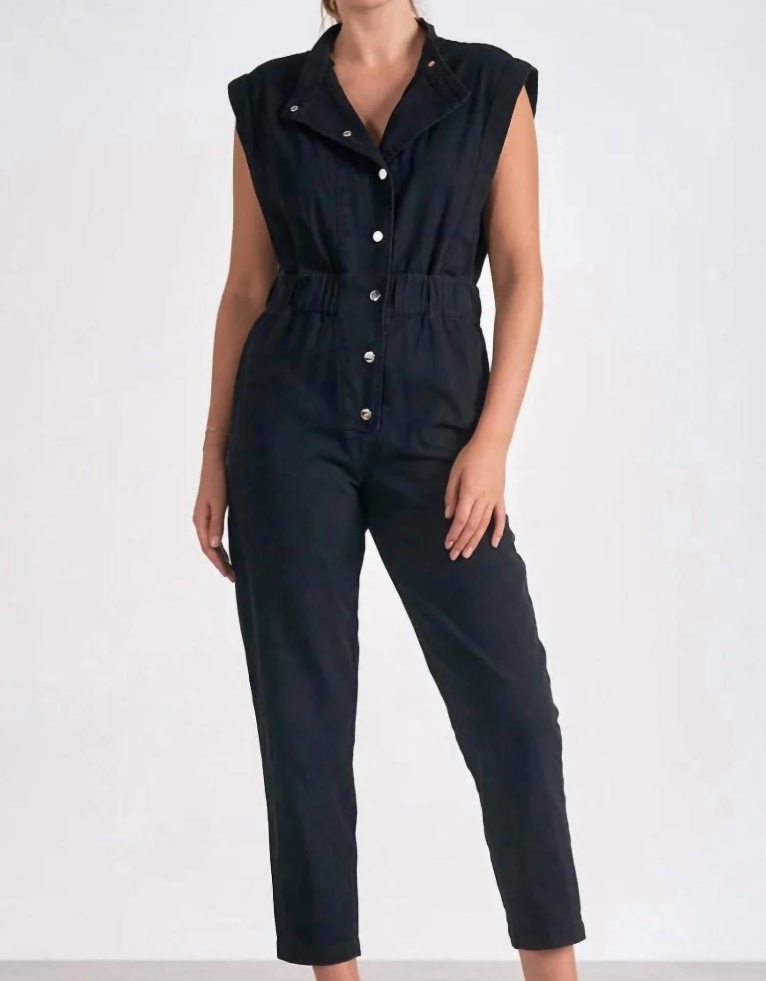 Elan - Jack Sleeveless Jumpsuit