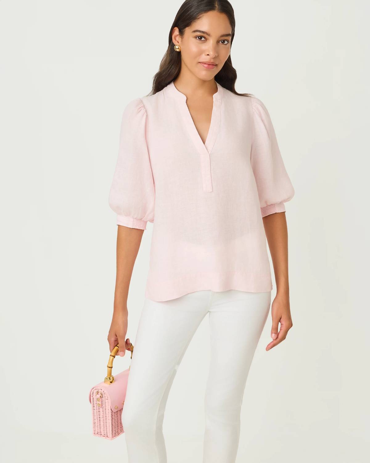 Lilly Pulitzer - MIALEIGH LINEN TOP