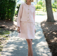 Sail To Sable - Tweed Sleeveless Shift Dress