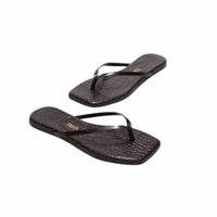 Tkees - Women's Square Toe Lily Croc Sandals
