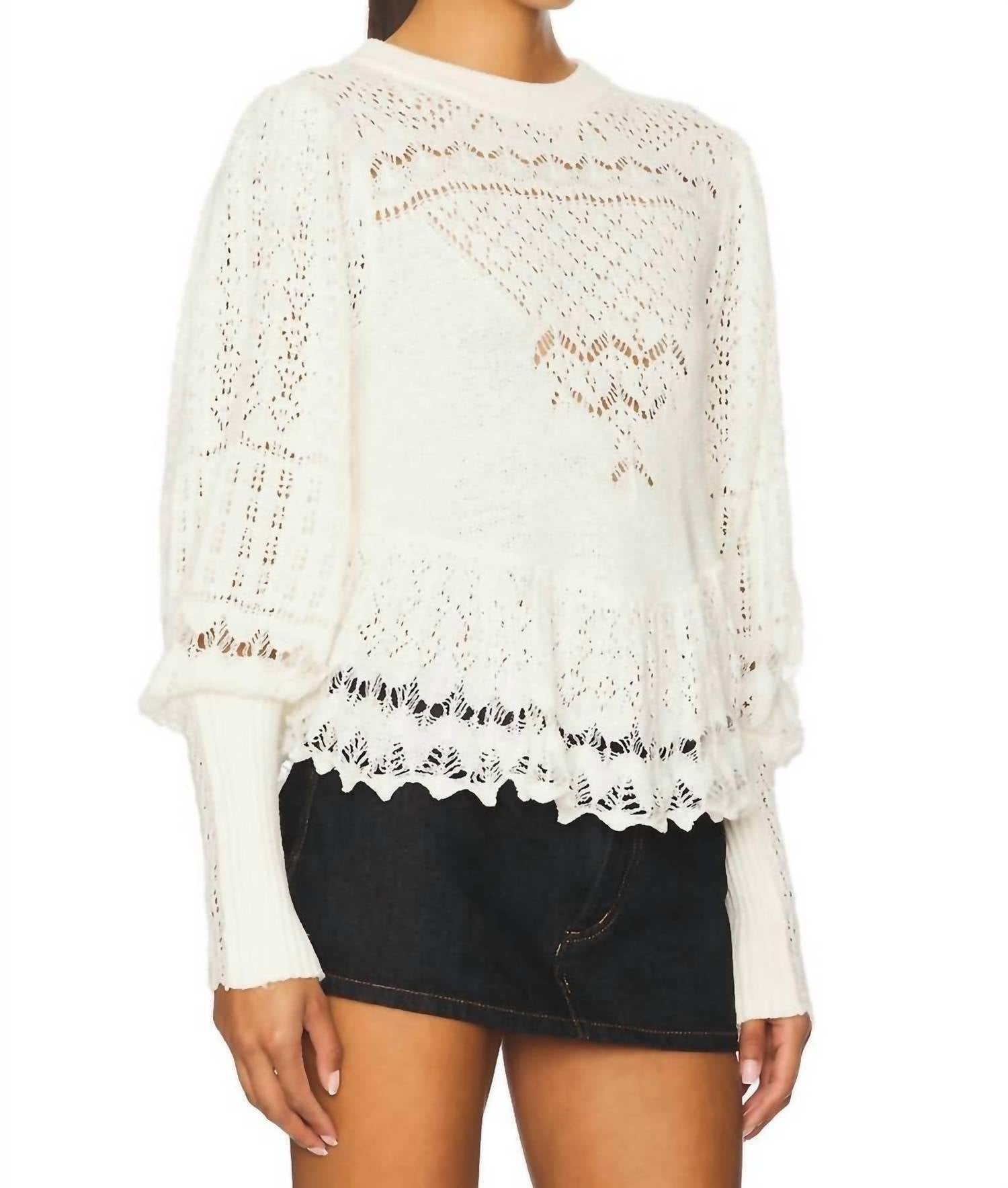Free People - Lucinda Crewneck Sweater