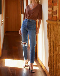 Etica - Marcella High Rise Slim Cedar Breaks Jeans