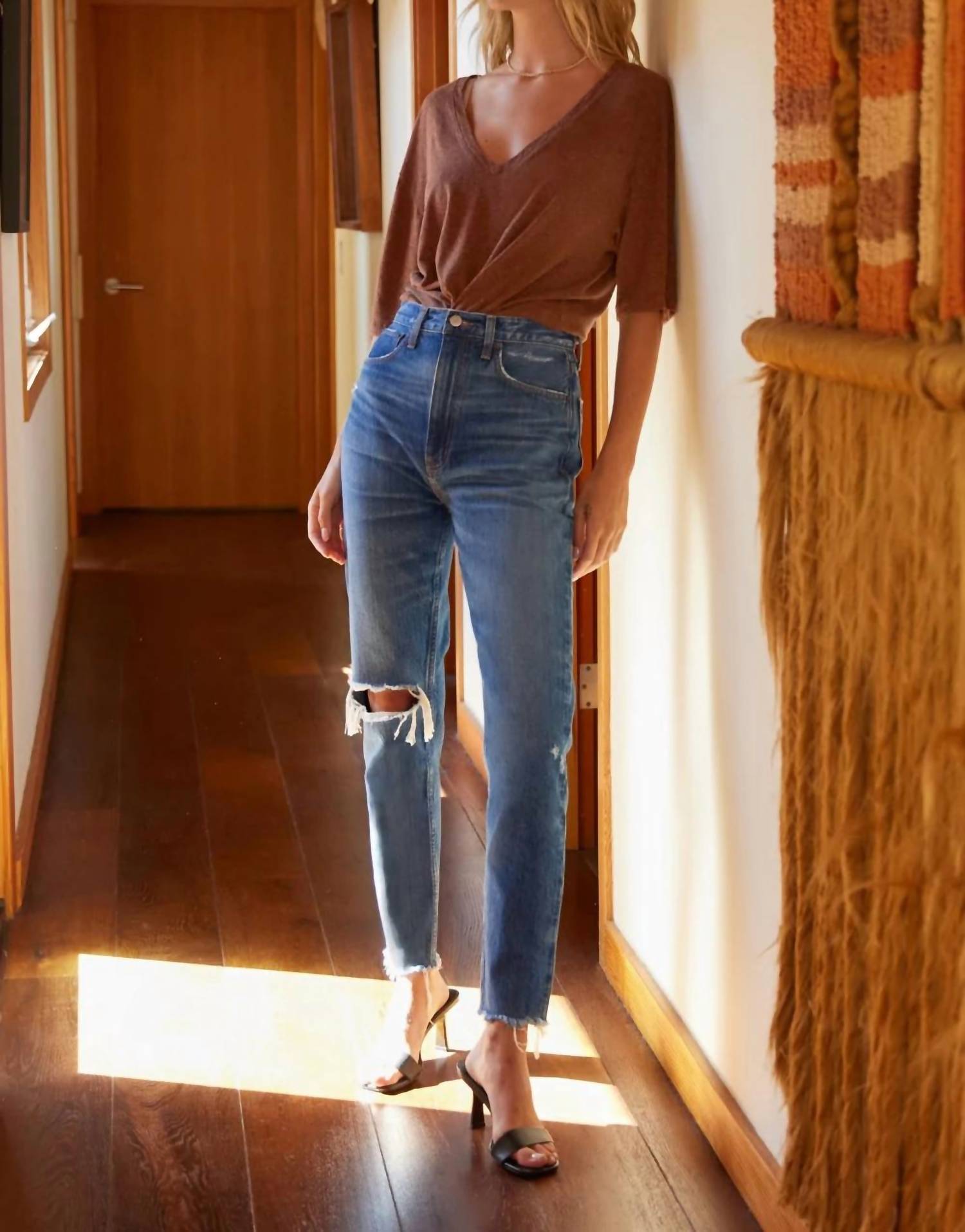 Etica - Marcella High Rise Slim Cedar Breaks Jeans
