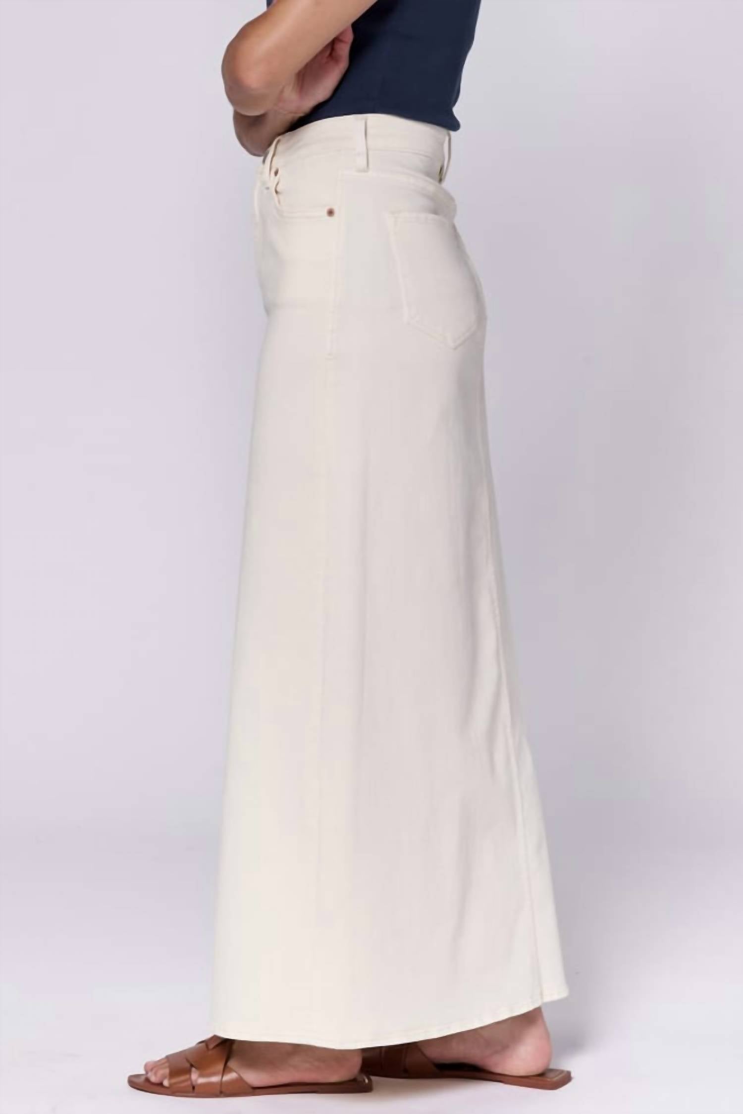 DEAR JOHN DENIM Vianna Skirt in beige - women's skirt - alternate view